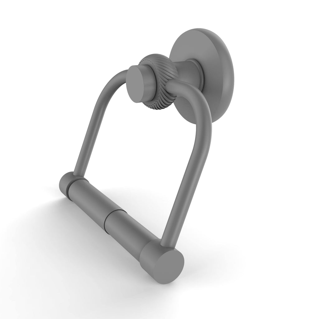 Matte Black 2 Post Toilet Tissue Holder P285