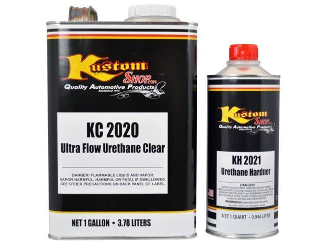 White Low VOC Urethane Basecoat Clearcoat Car Auto Paint Complete Medium Gallon Kit F917