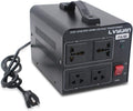 Voltage Transformer Converter 1500 Watt Step Up/Down with 2 US Outlets, 2 Universal Outlets H7064
