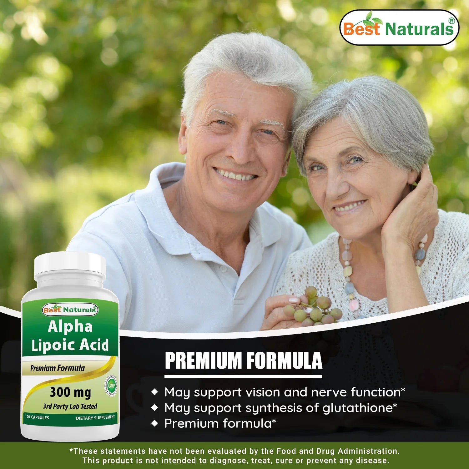 3 Pack Alpha Lipoic Acid 300 mg 120 Capsules X995854