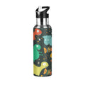 Stainless Steel Water Bottle with Straw Lid Vacuum Insulated 20 OZ L3988