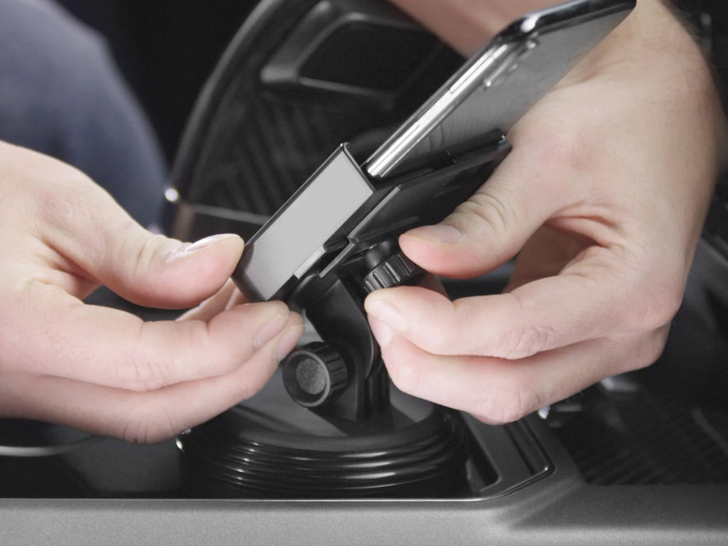 Black Cup Holder Phone Mount for Car D162