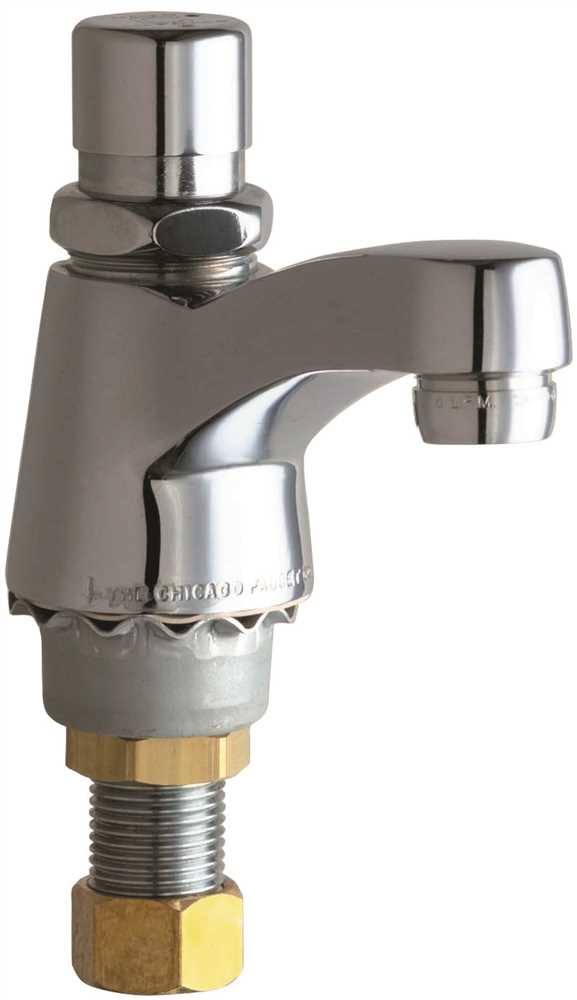 Single Supply Metering Sink Faucet I761
