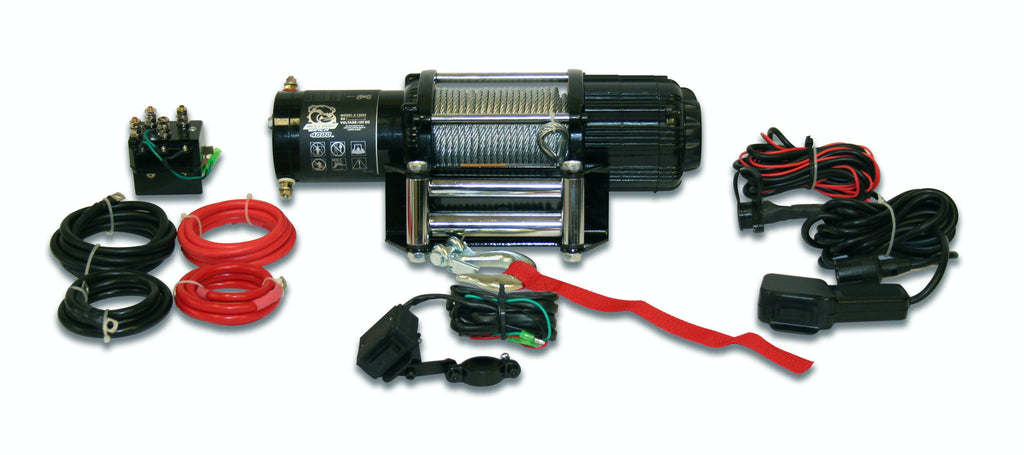 4000lb UTV Utility Winch with Roller Fairlead V3293