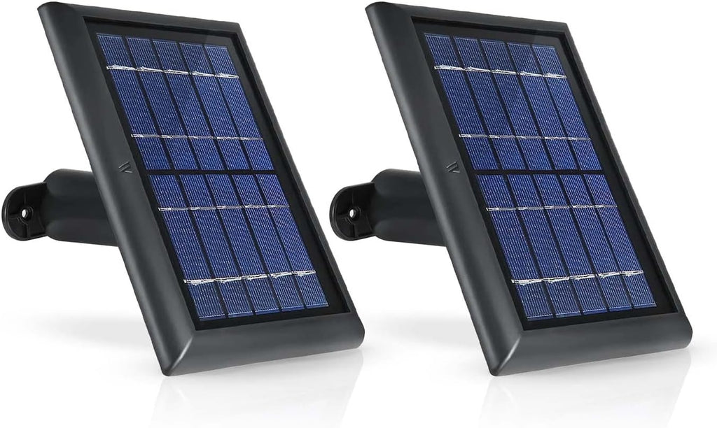 3-Pack Black Solar Panel with Internal Battery for Blink Camera P8919