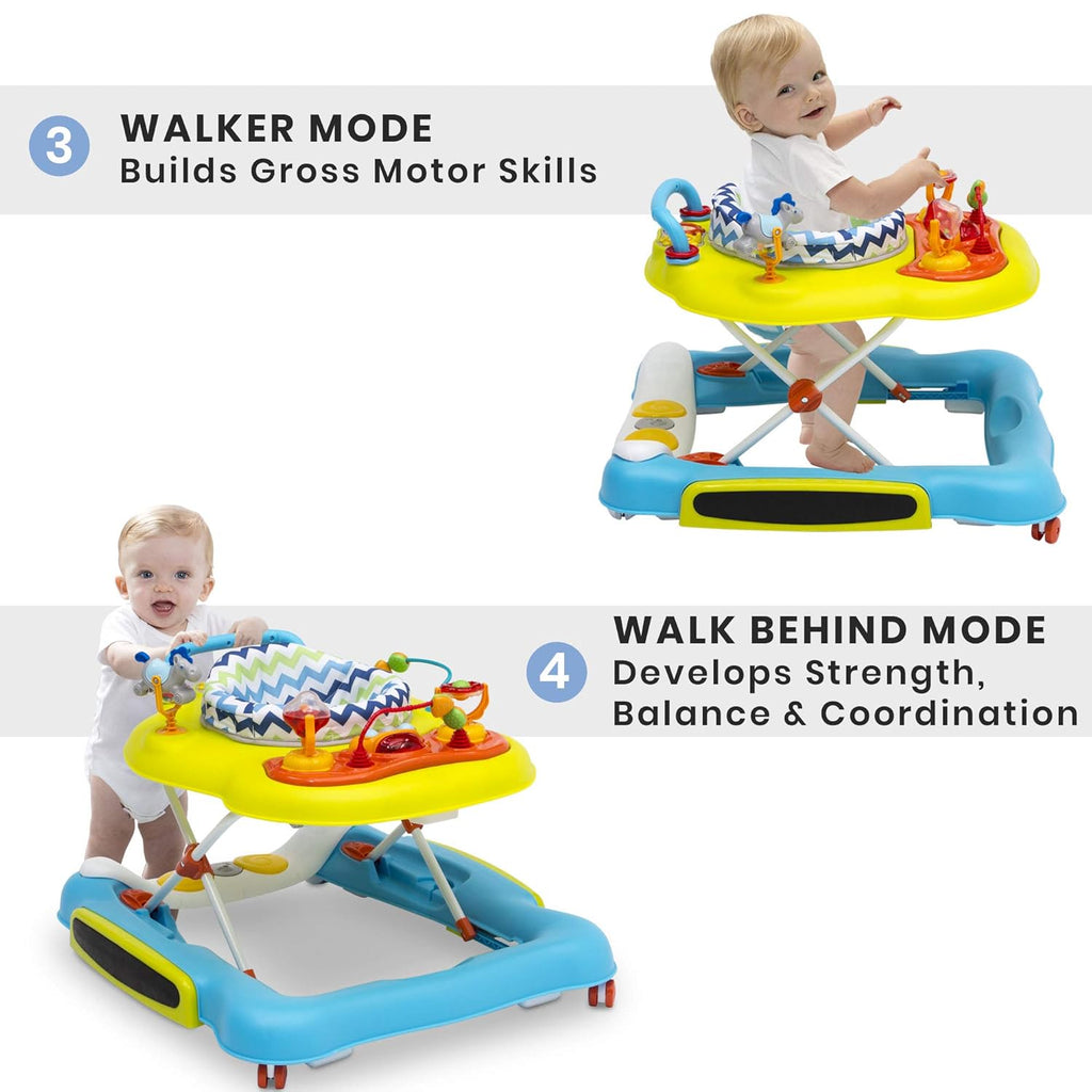 Blue/Green Musical Walker C191552