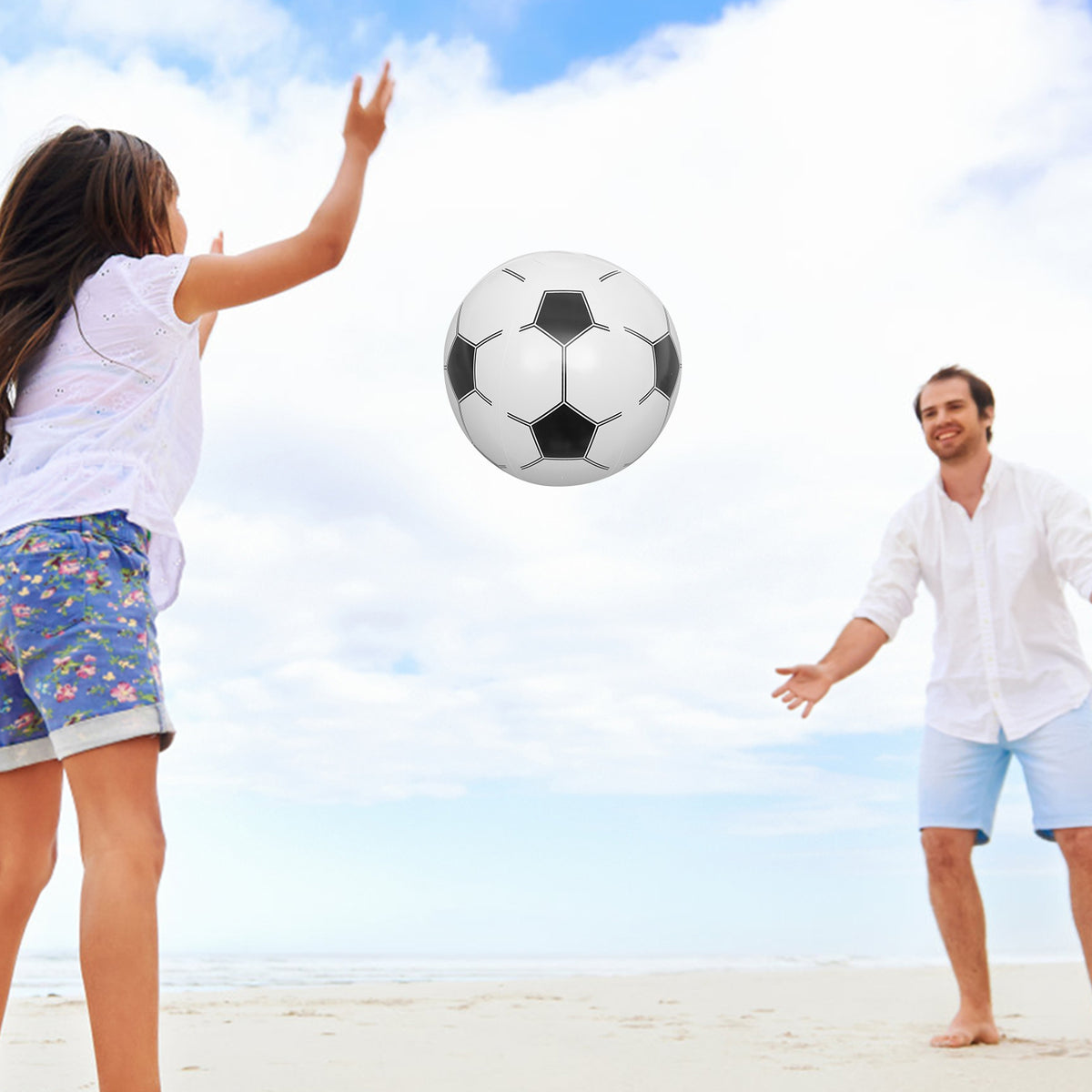 4pcs Inflatable Toy Beach Ball Baseball Basketball Soccer Football Plaything E577528