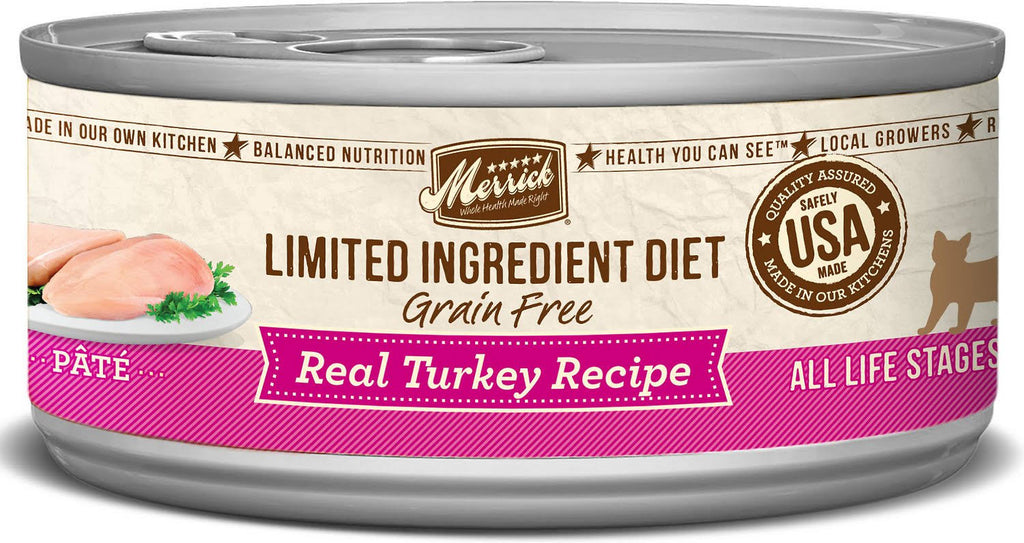 24 Case Grain Free Turkey Pate Canned Cat Food M55941