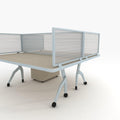 12 Polycarbonate Desk Mounted Privacy Panel O63235