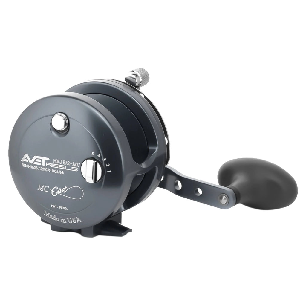 Gunmetal Two Speed Lever Drag Casting Reel B776