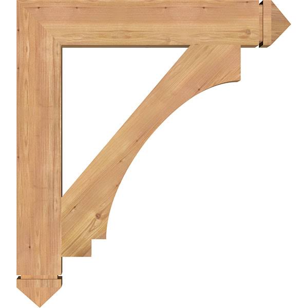 Western Red Cedar Smooth Bracket V13469