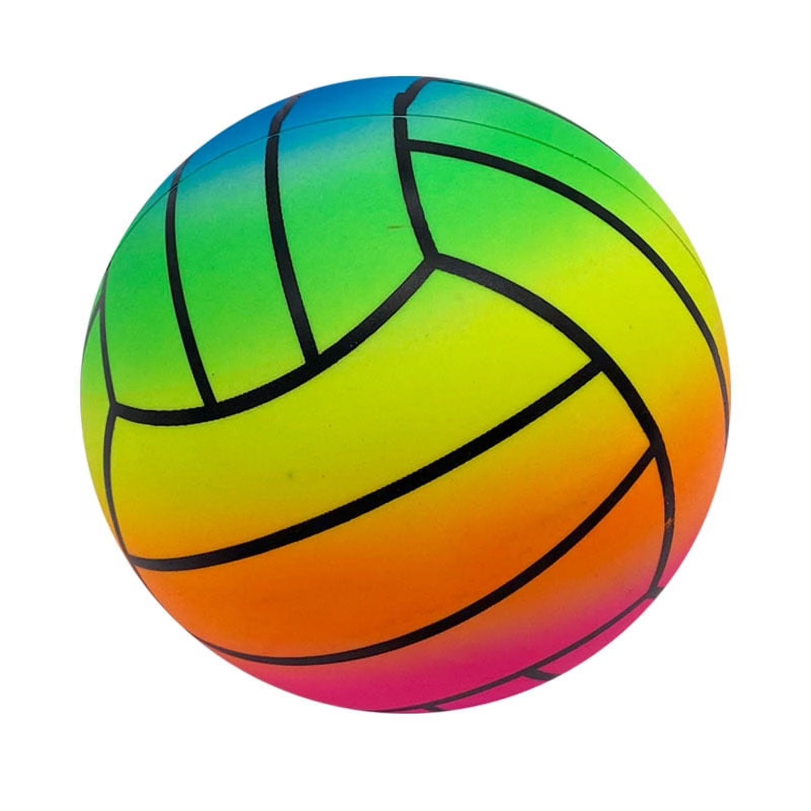 Inflatable Rainbow Volleyball Beach Ball X942366