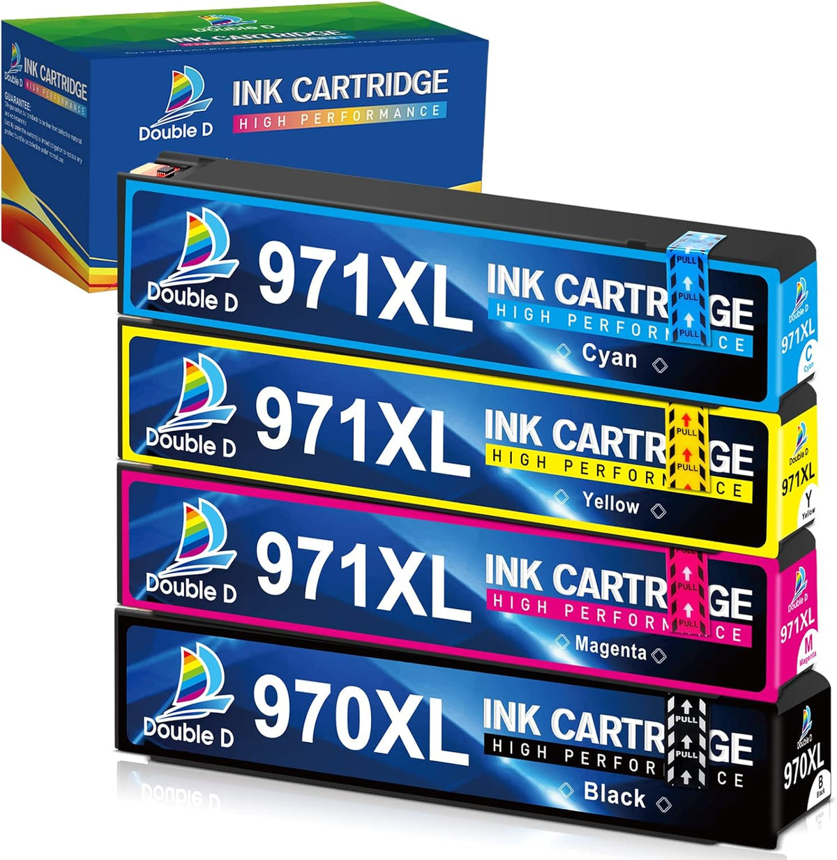4 Pack Ink Cartridges for HP Officejet Pro S3125