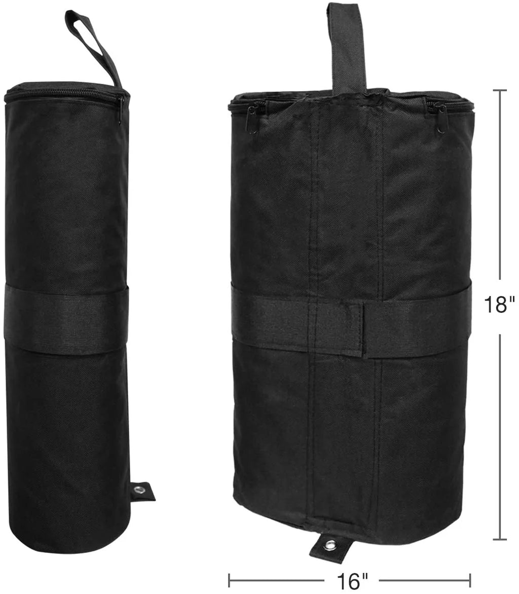Black Weight Bag Outdoor Canopy Weights (8 Pieces) O5796
