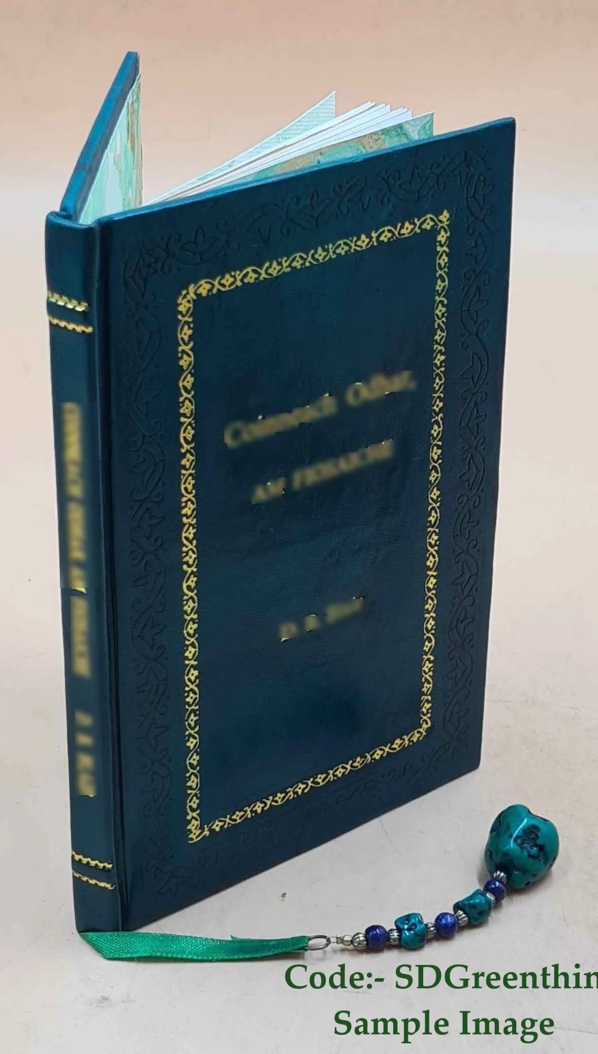 Premium Leather Bound Book U848205