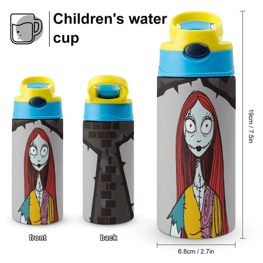 Insulated Stainless Steel Water Bottle with Straw K3519