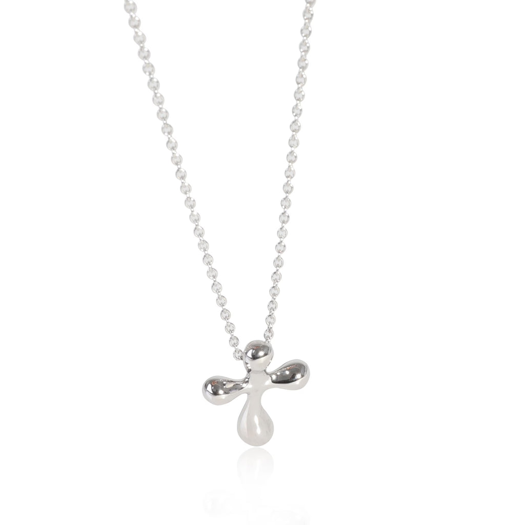 Platinum Cross Pendant on a Chain I973867