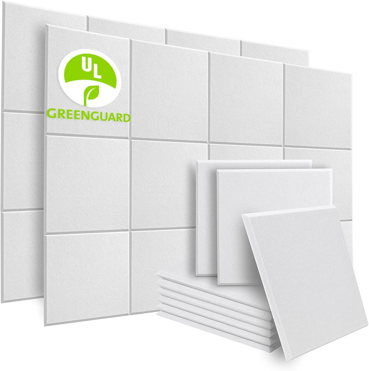 12 Pack Soundproof Acoustic Wall Panels J921456