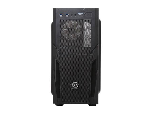 Black Mid-Tower Window Chassis U524