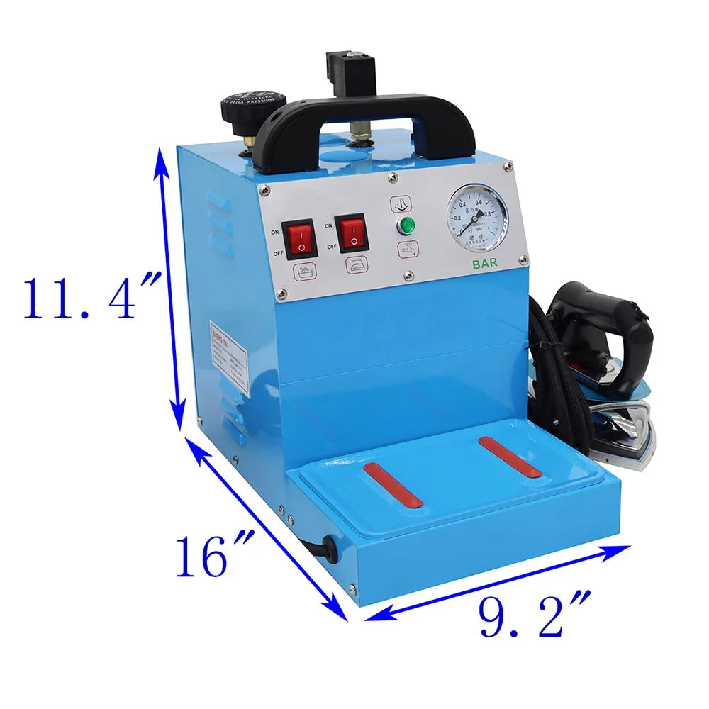 Industrial Electric Iron Boiler 4L with Pressure Steam Pot M802