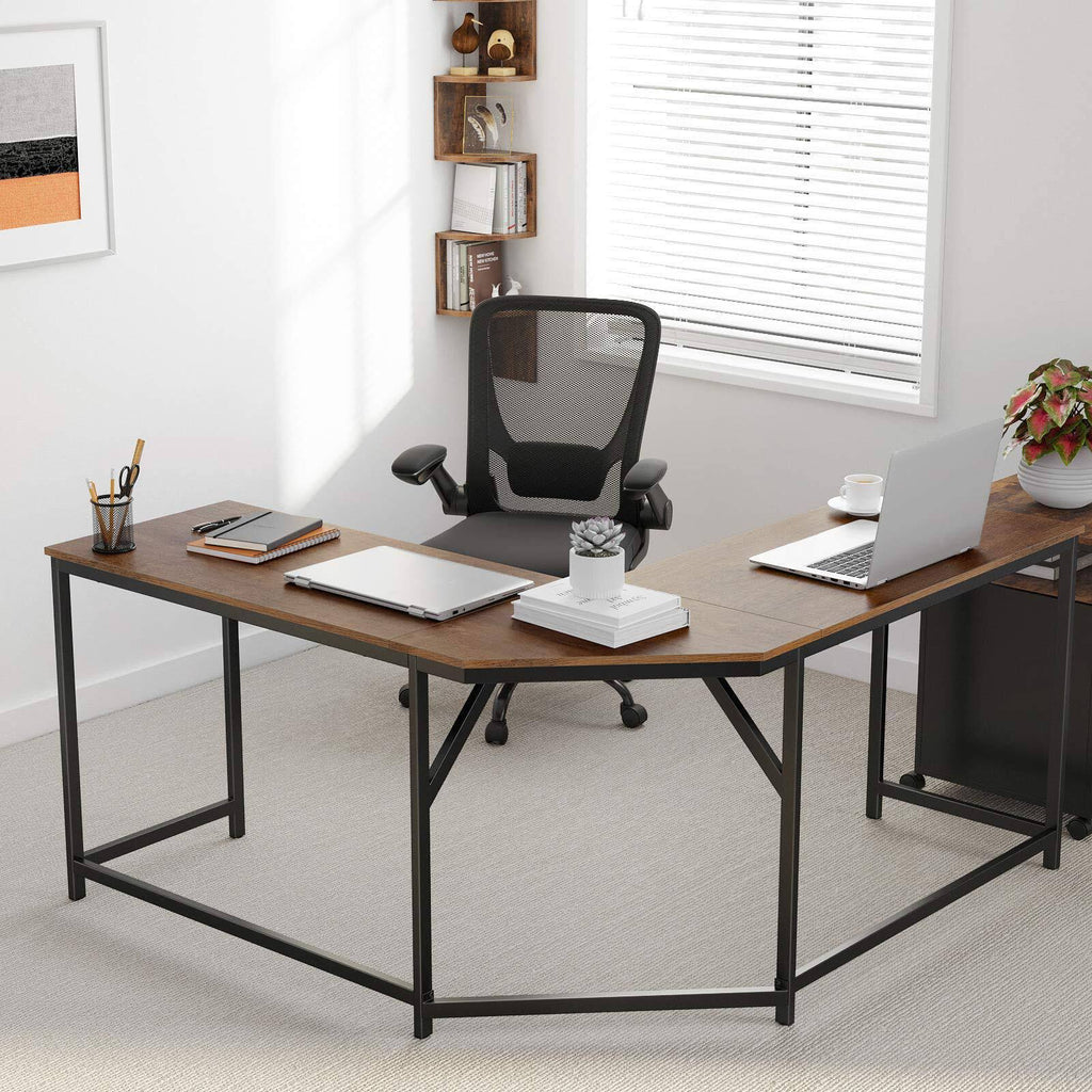 L-Shaped Corner Computer Desk D1615
