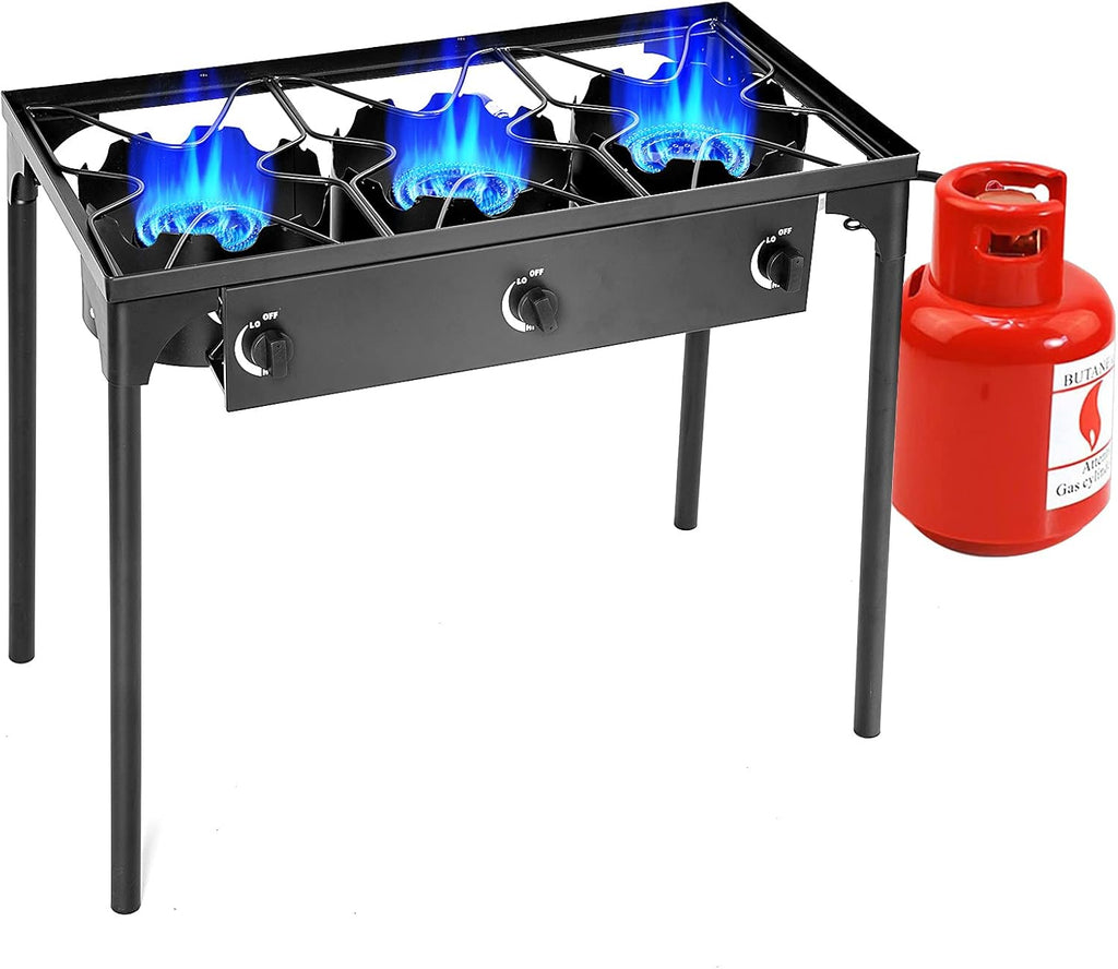 Outdoor Single Burner Propane Stove with Detachable Legs Y685