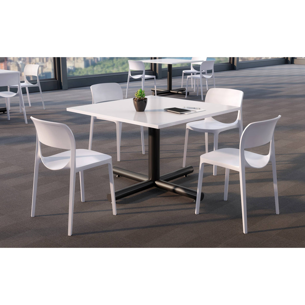 White Laminate Square Tabletop G71499