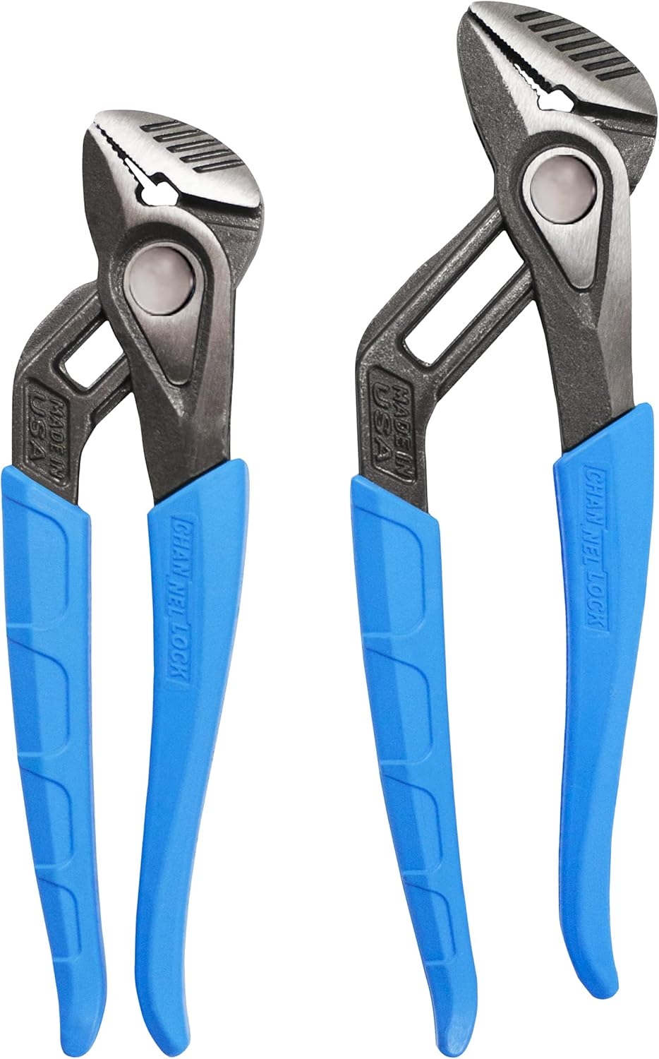 2pc Tongue & Groove Pliers Set, Forged High Carbon Steel F976034