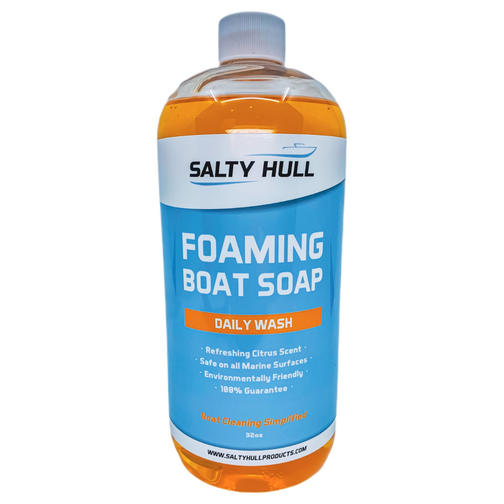 2 Bottles of Salty Hull Foaming Boat Soap O62237
