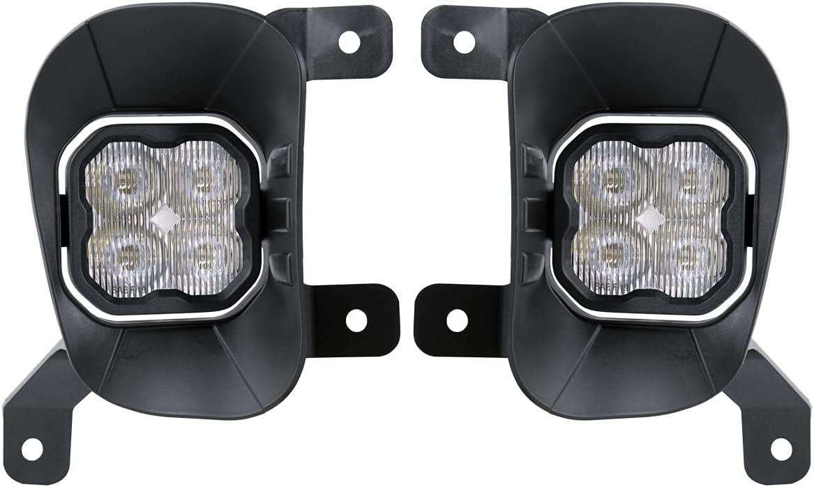 White SAE/DOT Fog Light Kit B181108