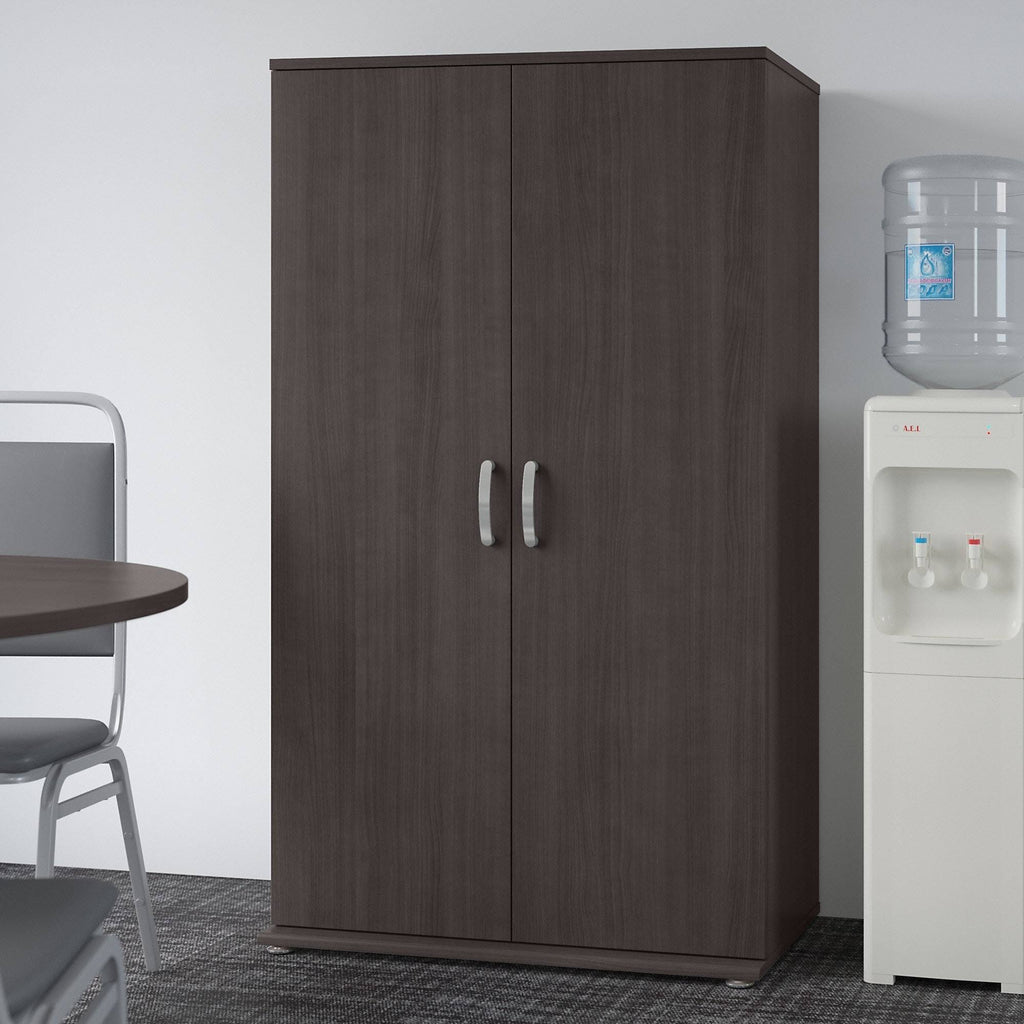 Tall Storage Cabinet in Storm Gray Z279766