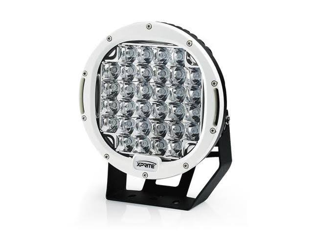 White 96W 9x22 Round Spot LED Offroad Light V548086