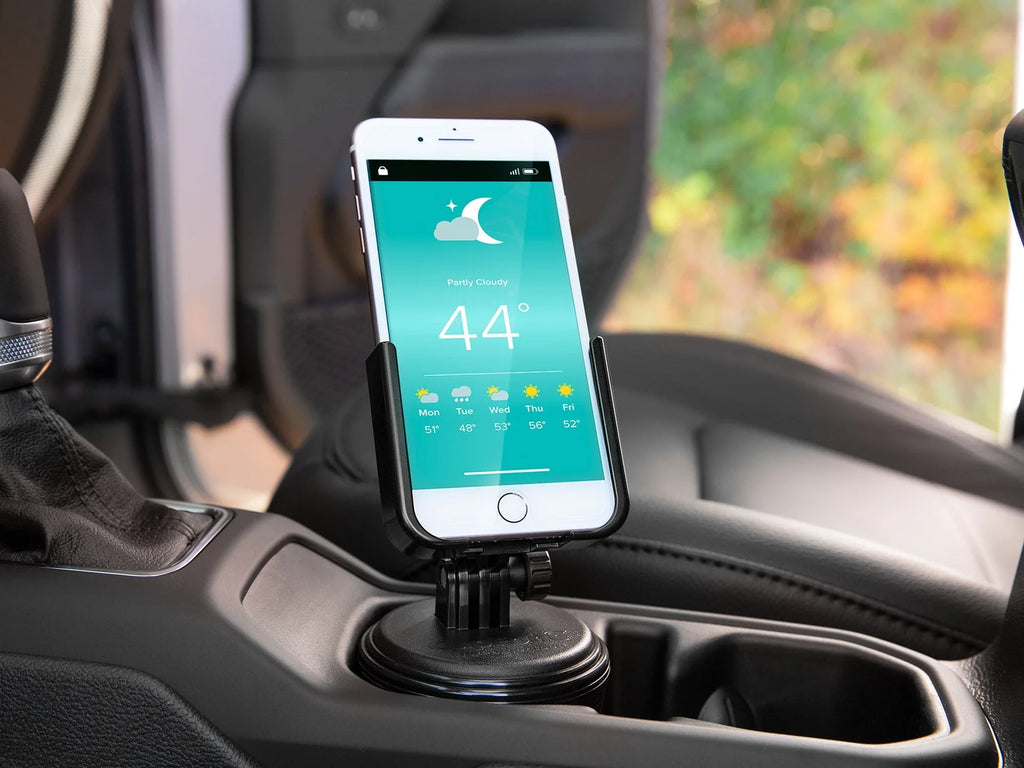 Black Cup Holder Phone Mount for Car D162
