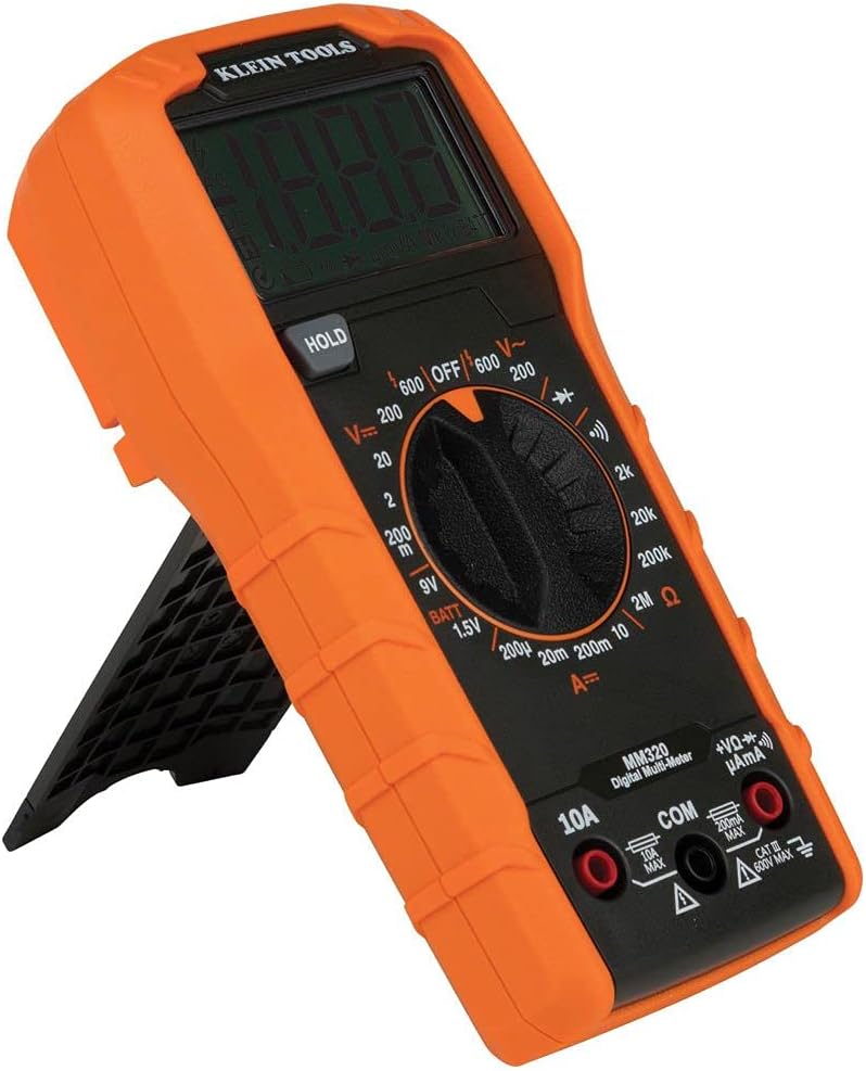 Non-Contact Voltage Tester Electrical Test Kit with Carrying Case and Batteries R747559