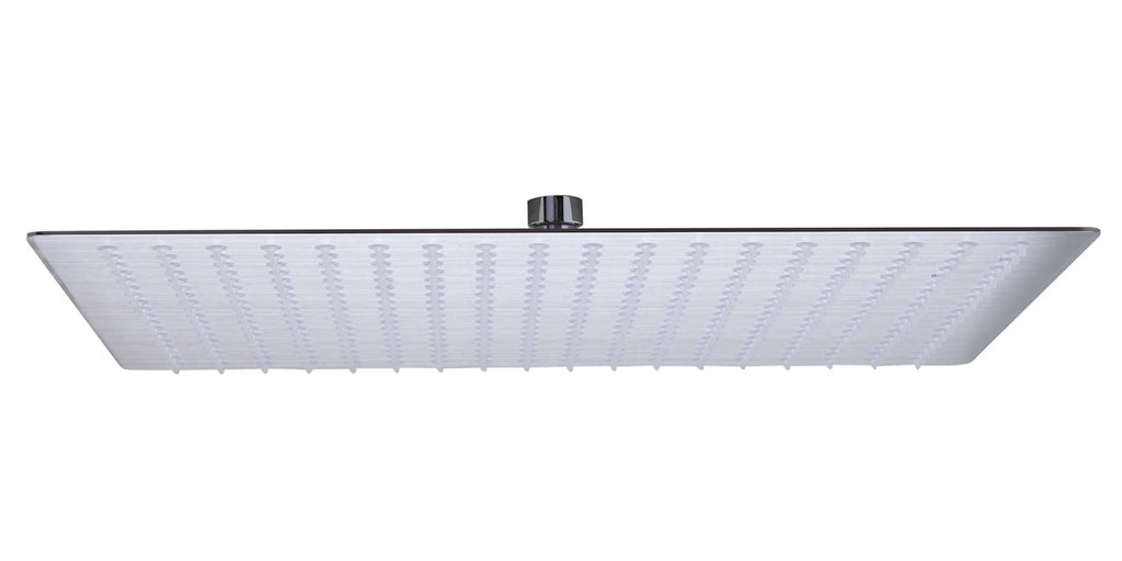 Solid Brushed Stainless Steel 16" Square Rain Shower Head X89443