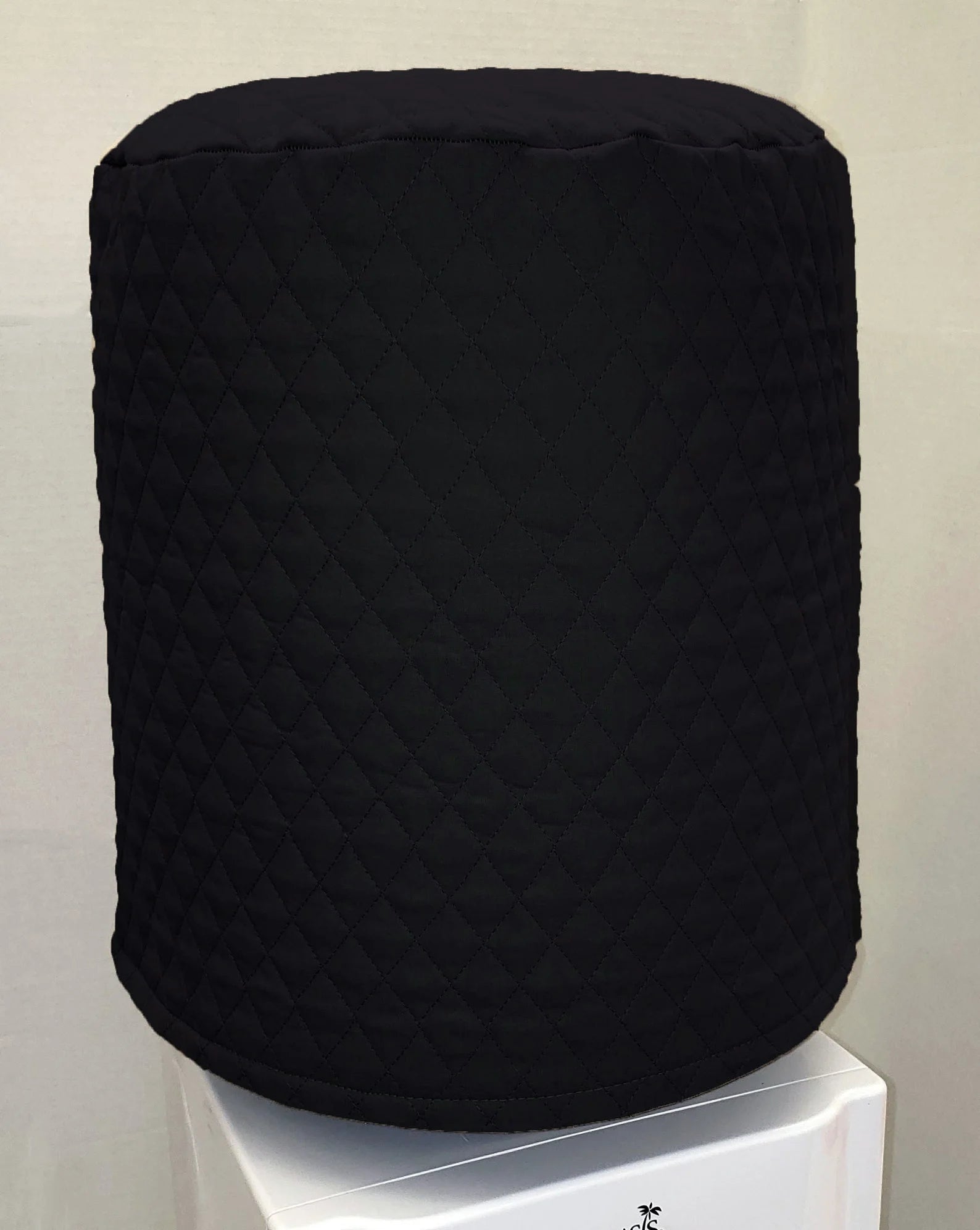 Quilted Water Bottle Cover, Black, 5 Gallon Down Spout W411