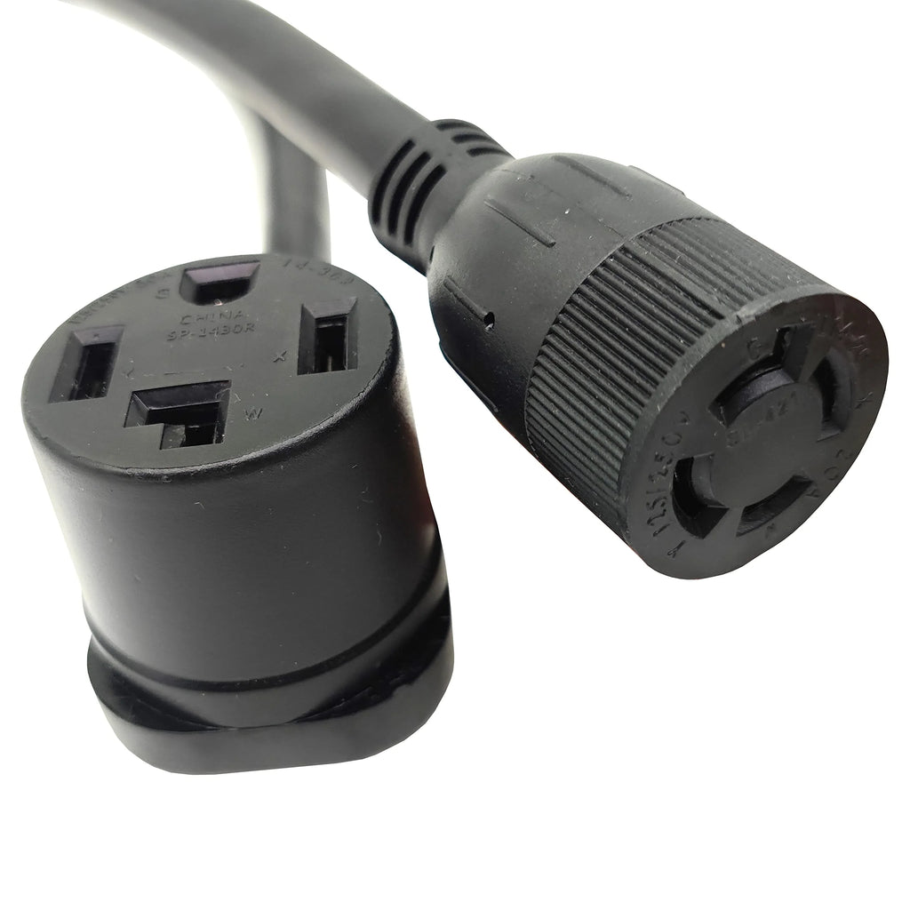 NEMA 14-30P to L14-20R Splitter Cord, 3 Feet T215