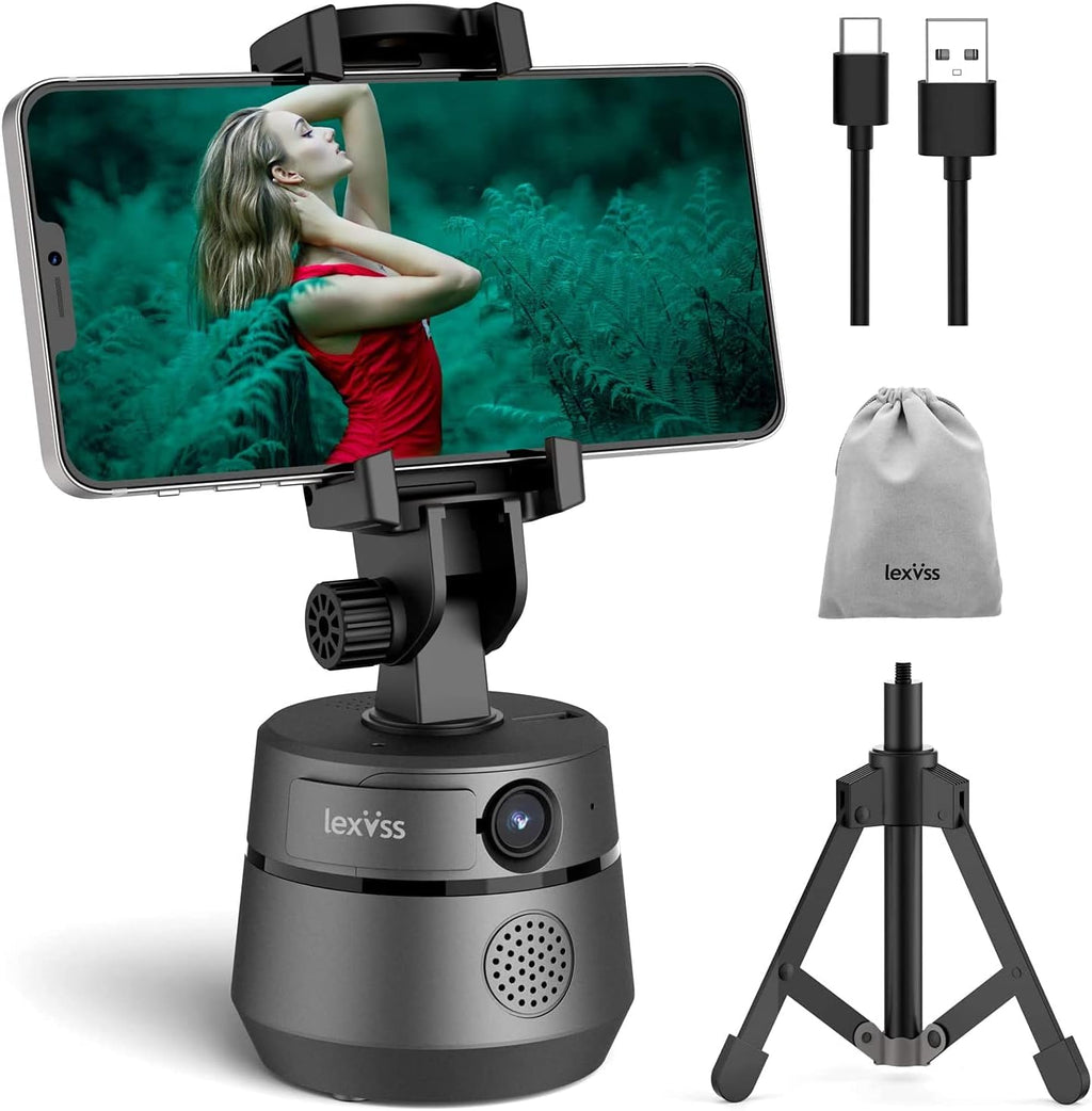 1080P Webcam with Microphone Tripod and Privacy Cover, Grey, Pack of 2 M105906