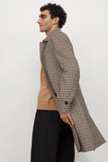 Beige Car Coat Size XL D442984