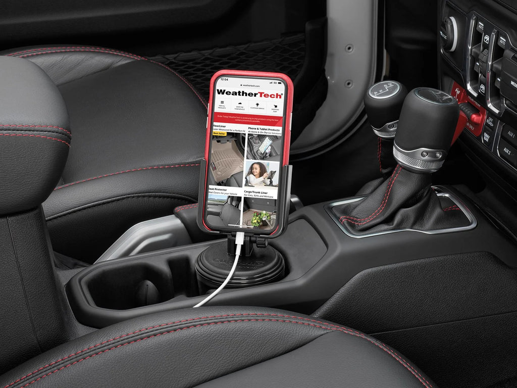 Black Cup Holder Phone Mount for Car D162