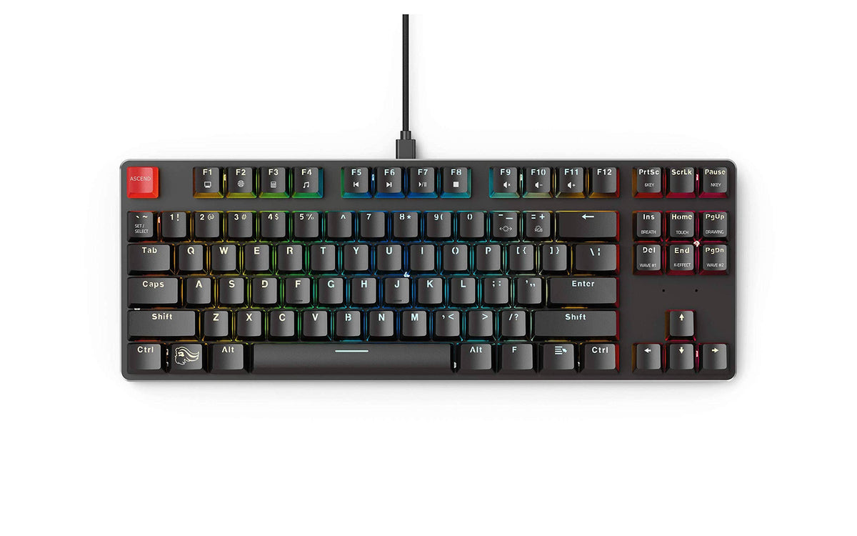 Modular Mechanical Gaming Keyboard TKL 87 Key RGB LED Q182
