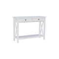 Antique White Wood Console Table O69445