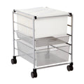 Mesh File Cart Platinum Q286711