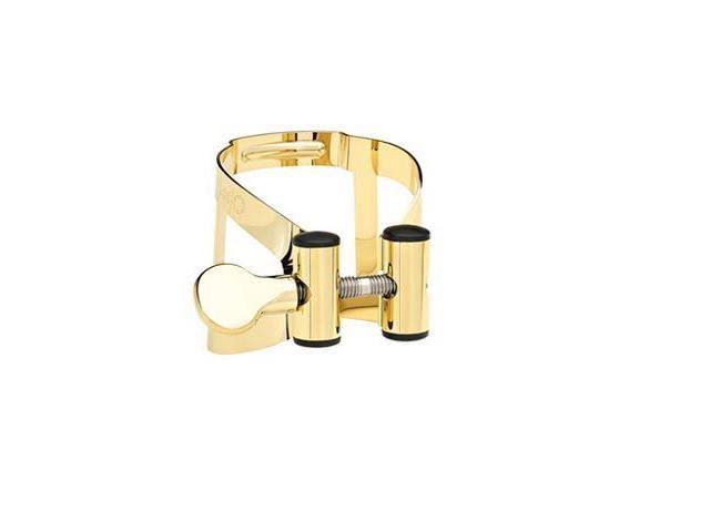 Gold-Plated Alto Saxophone Ligature & Cap A82186