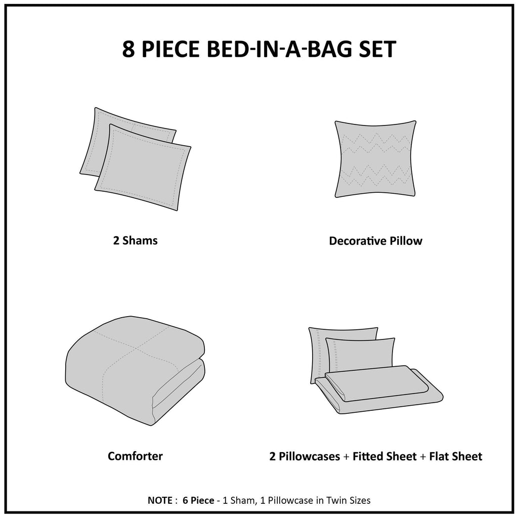 Cal King Complete Bed Set S438