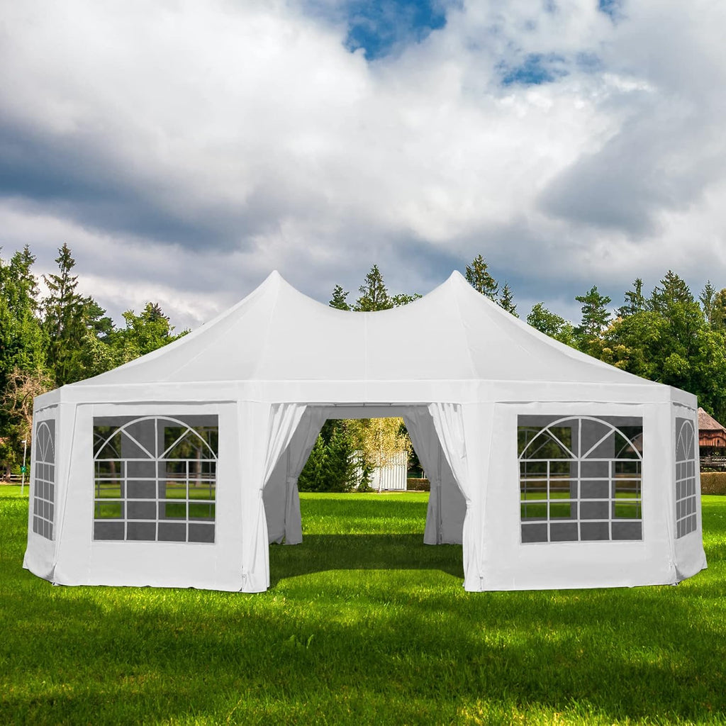 20x15ft Party Tent with Removable Sidewalls C98398
