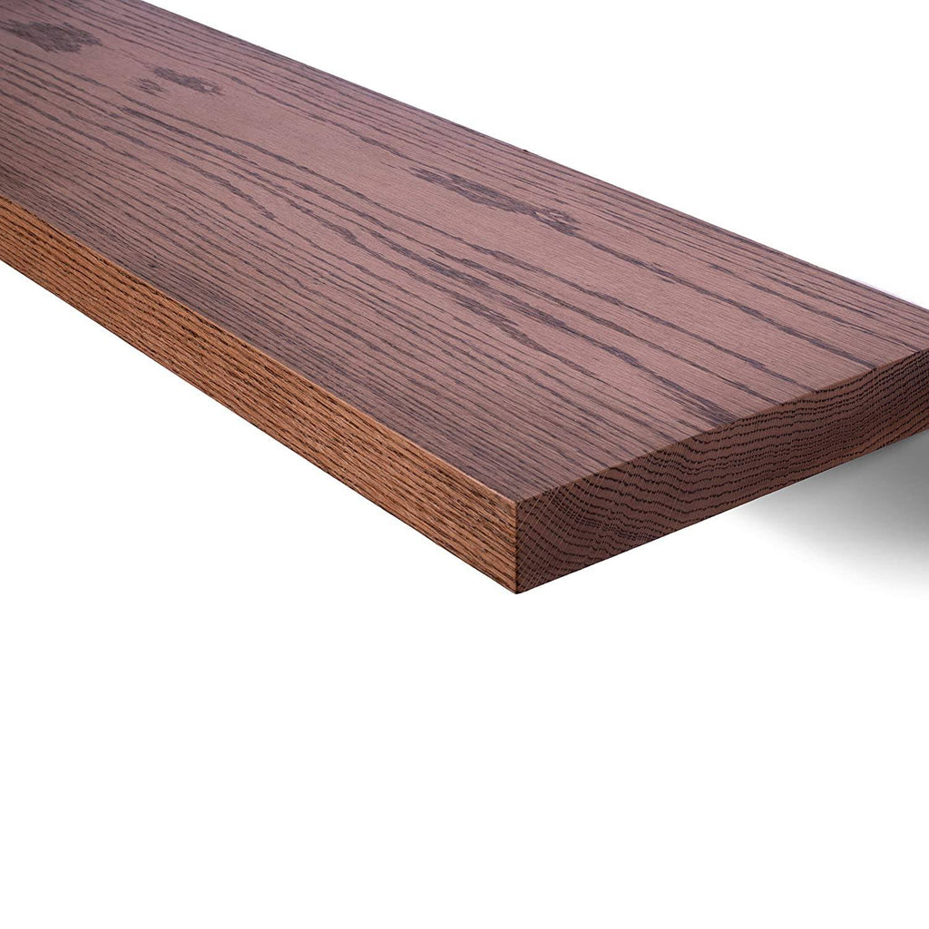 Solid Oak Wood Floating Shelf E145485
