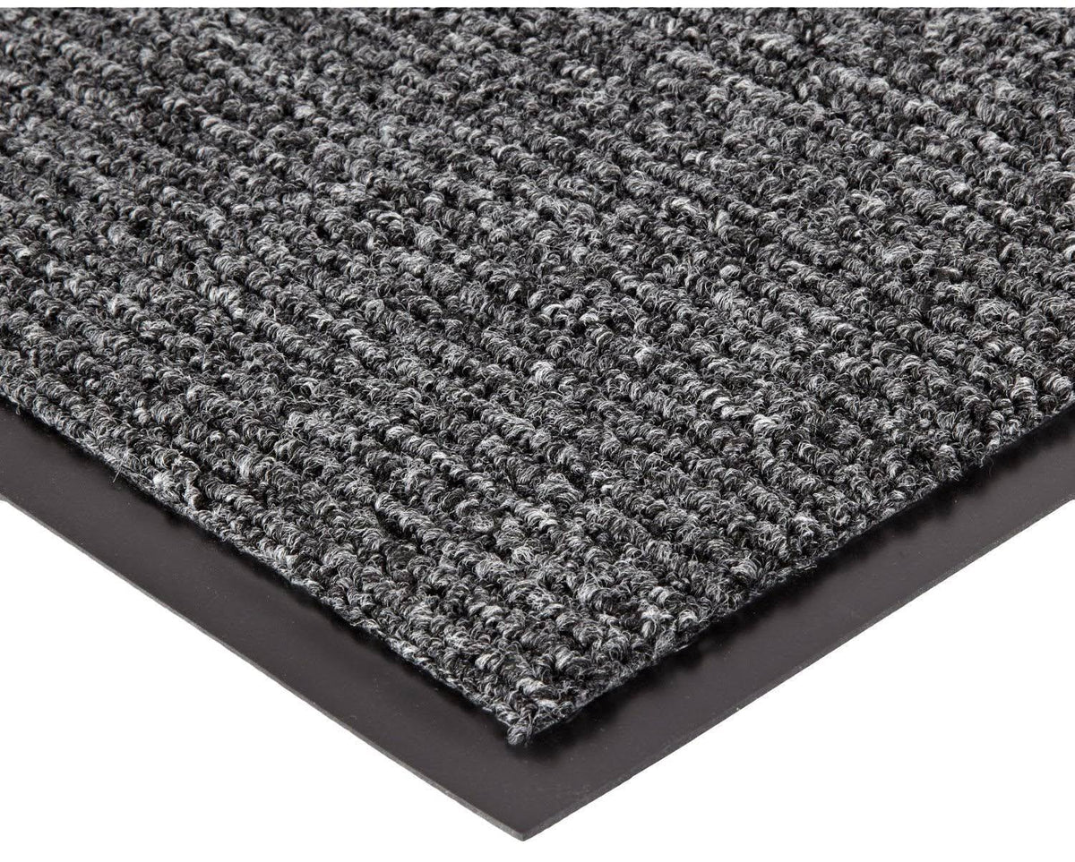 Dark Gray Carpeted Runner 3 x 6 ft I231