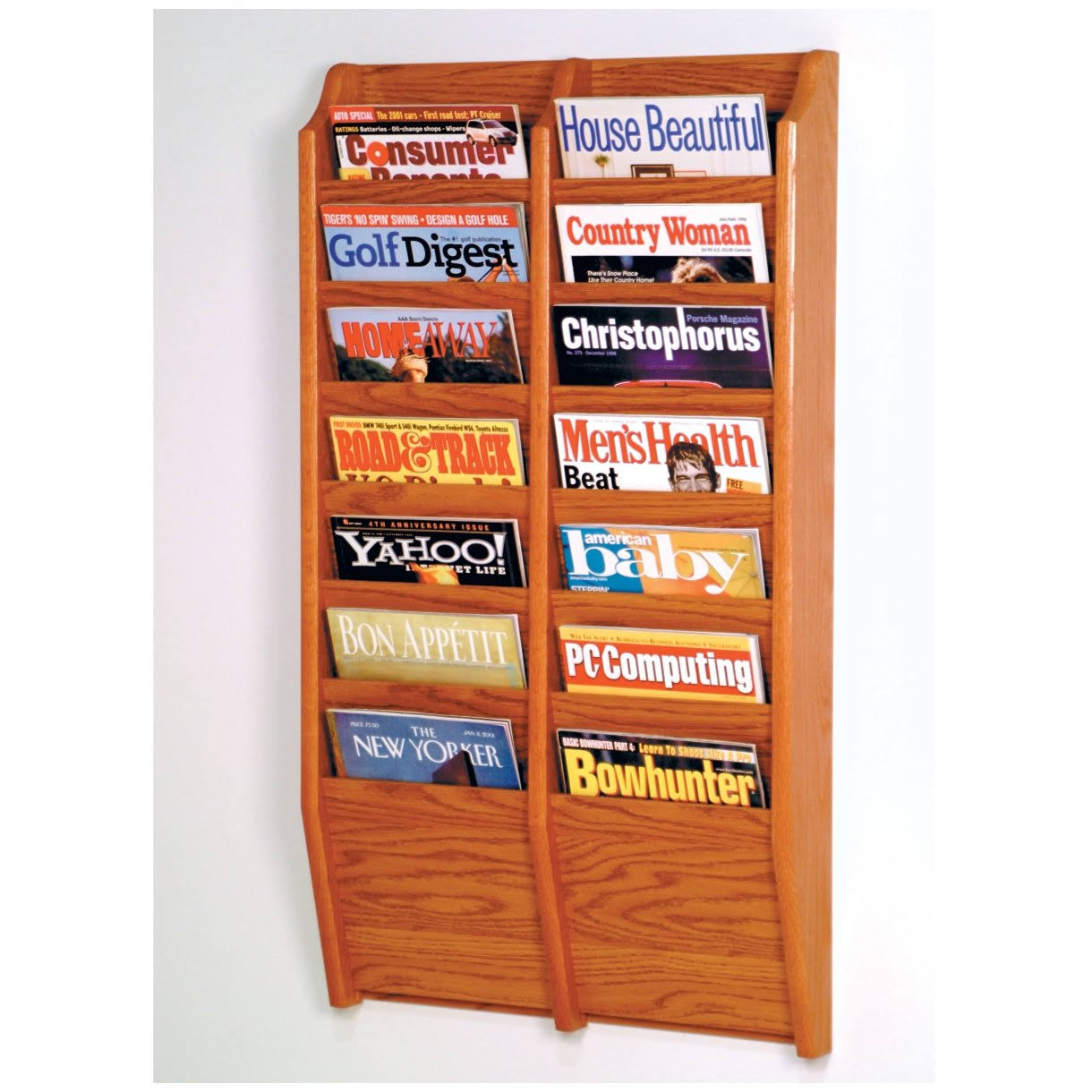 14 Pocket Magazine Rack I756267