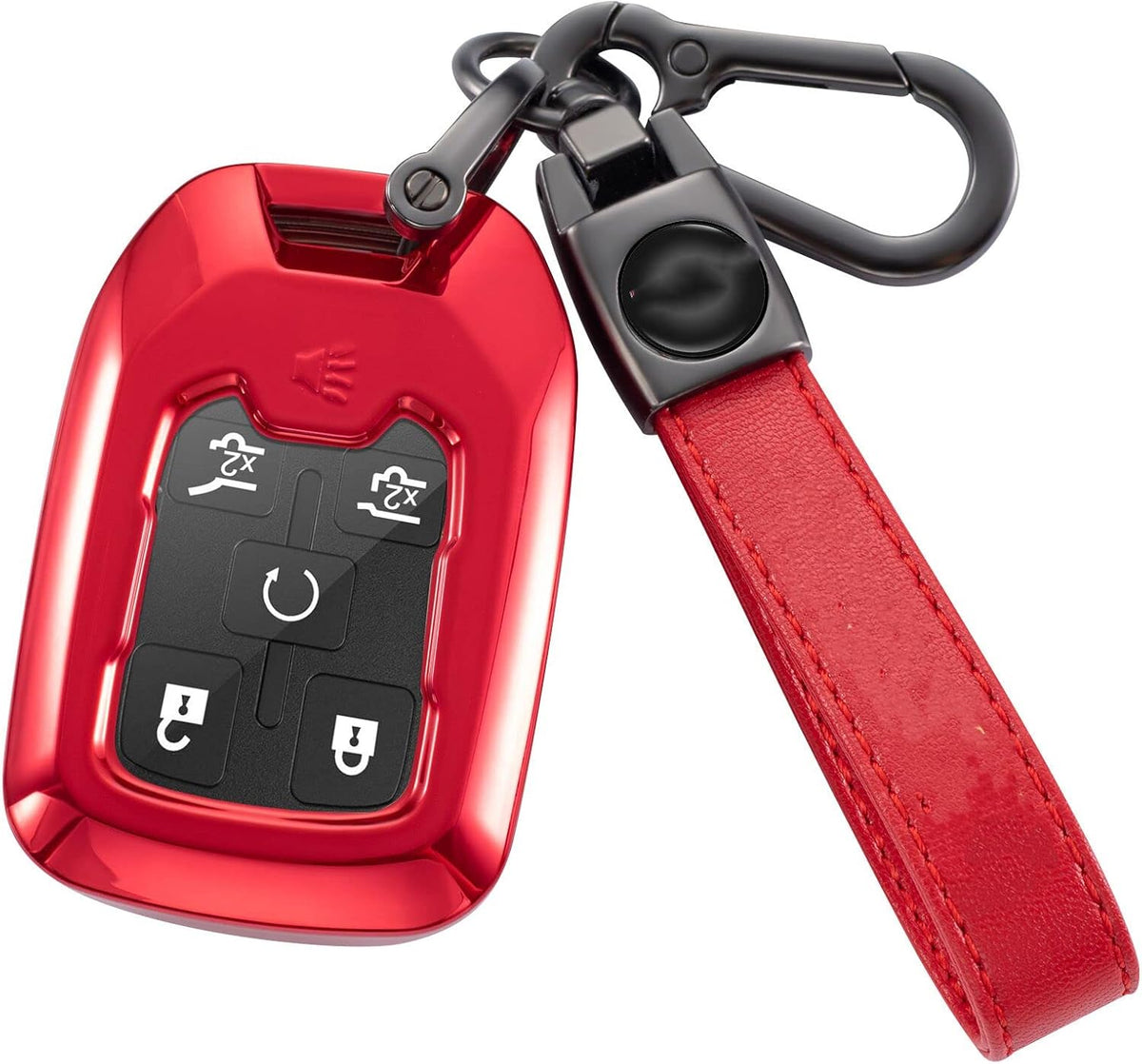 Silver TPU Key Fob Case Cover N6848